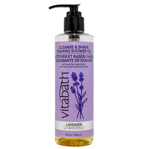 Vitabath Cleanse & Shave Foaming Oil Lavender Chamomile