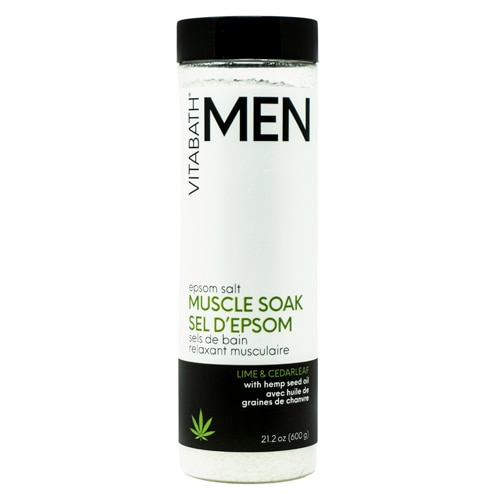 Vitabath Men Muscle Soak Lime & Cedarleaf