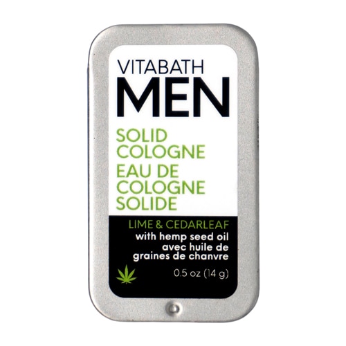 Vitabath Men Solid Cologne Lime & Cedarleaf