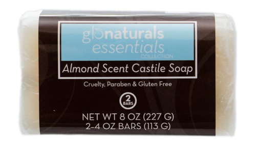 Vitacost - Glonaturals Castile Bar Soap - Almond