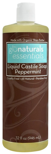 Vitacost - Glonaturals Castile Liquid Soap - Peppermint