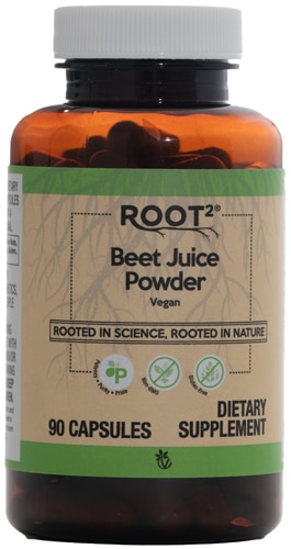 Vitacost-Root2 Beet Juice Powder - Vegan - Non GMO and Gluten Free