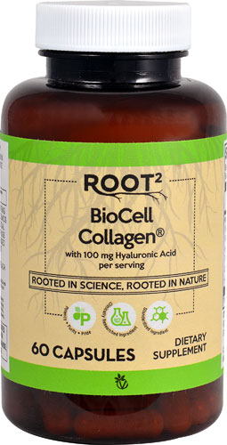 Vitacost-Root2 BioCell Collagen with100 mg Hyaluronic Acid per serving