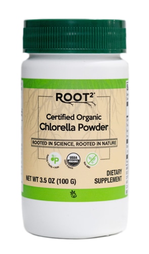 Vitacost-Root2 Certified Organic Chlorella Powder