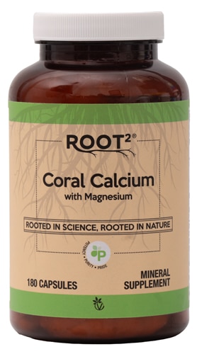 Vitacost-Root2 Coral Calcium with Magnesium