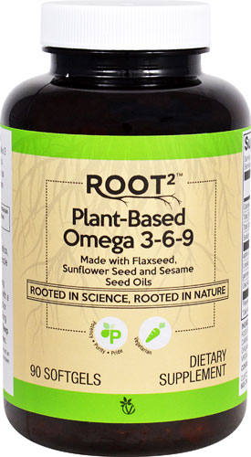 Vitacost-Root2 Plant-Based Omega 3-6-9