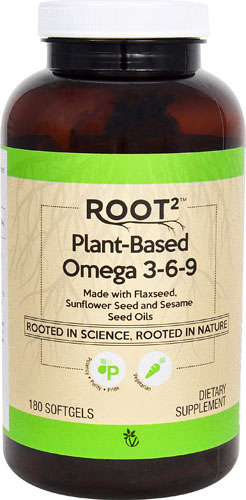 Vitacost-Root2 Plant-Based Omega 3-6-9