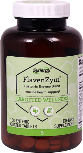 Vitacost-Synergy FlavenZym® Systemic Enzyme Blend