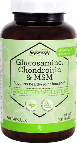 Vitacost-Synergy Glucosamine Chondroitin & MSM with Vitamin C & Manganese