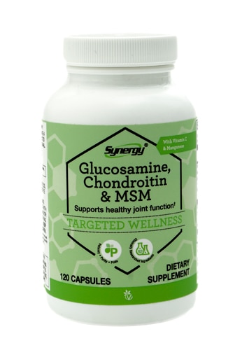 Vitacost-Synergy Glucosamine Chondroitin & MSM with Vitamin C & Manganese