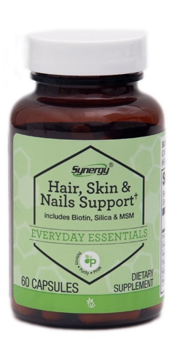 Vitacost-Synergy Hair Skin & Nails Support† Includes Biotin Silica & MSM