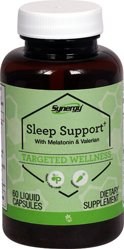 Vitacost-Synergy Sleep Support† with Melatonin & Valerian