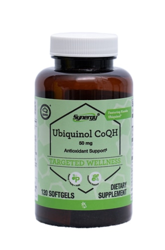 Vitacost-Synergy Ubiquinol CoQH Featuring Kaneka Ubiquinol