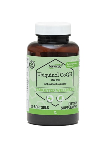 Vitacost-Synergy Ubiquinol CoQH Featuring Kaneka Ubiquinol