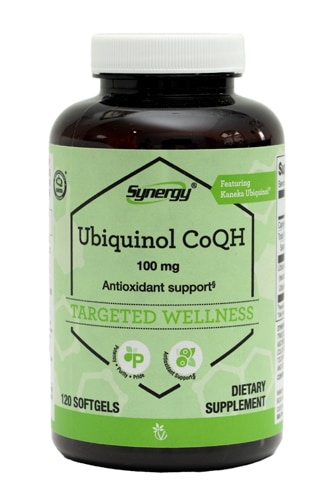 Vitacost-Synergy Ubiquinol CoQH Featuring Kaneka Ubiquinol