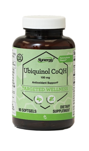 Vitacost-Synergy Ubiquinol CoQH Featuring Kaneka Ubiquinol