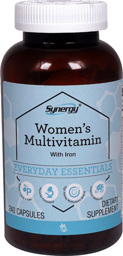 Vitacost-Synergy Women's Multivitamin with Iron