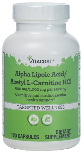 Vitacost Alpha Lipoic Acid & Acetyl L-Carnitine HCl