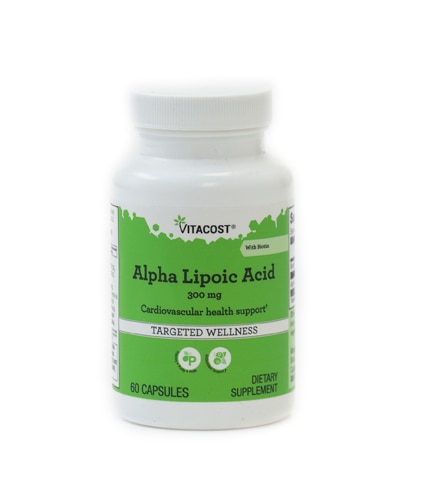 Vitacost Alpha Lipoic Acid with Biotin