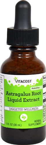 Vitacost Astragalus Root Liquid Extract - Alcohol Free