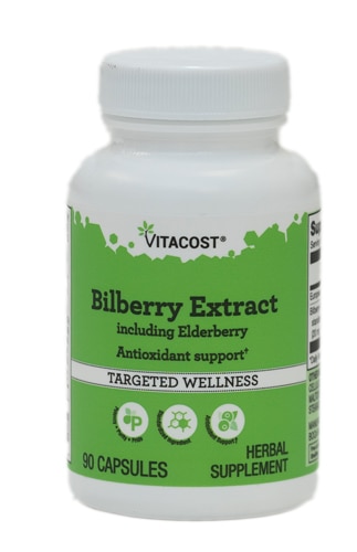 Vitacost Bilberry Extract including Elderberry