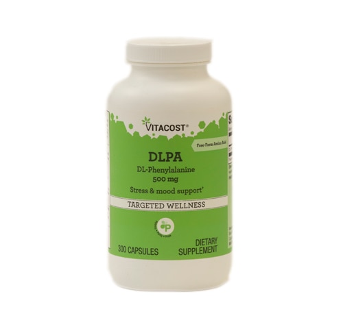 Vitacost DLPA DL-Phenylalanine