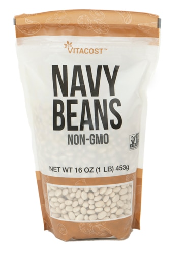 Vitacost Gluten Free Non-GMO Navy Beans