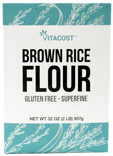 Vitacost Gluten Free Non-GMO Superfine Brown Rice Flour