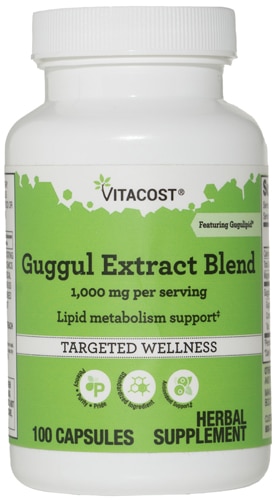 Vitacost Guggul Extract Blend Featuring Gugulipid®