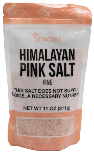 Vitacost Himalayan Pink Salt - Fine