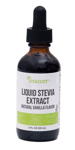 Vitacost Liquid Stevia Extract Natural Vanilla