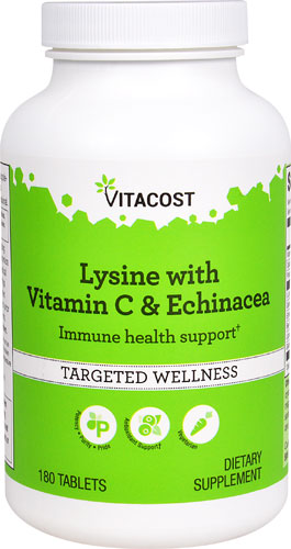 Vitacost Lysine including Vitamin C & Echinacea