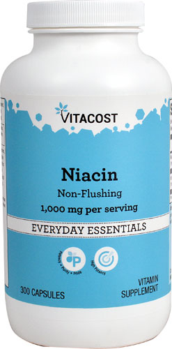 Vitacost Niacin (Vitamin B3) Non-Flushing