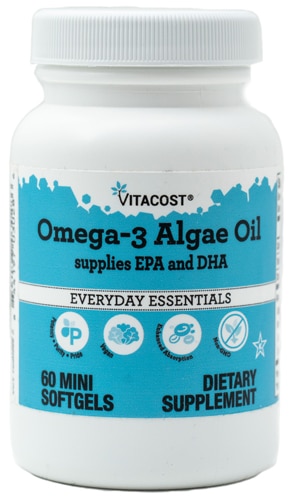 Vitacost Omega-3 Algae Oil