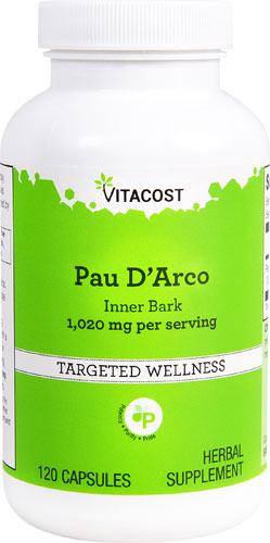 Vitacost Pau D'Arco Inner Bark