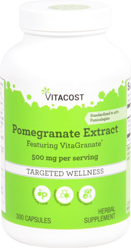 Vitacost Pomegranate Extract Featuring VitaGranate®