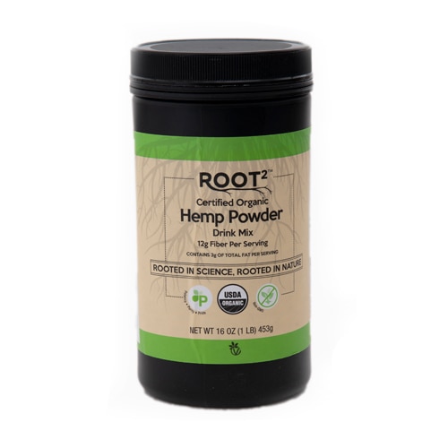 Vitacost-Root2 Certified Organic Hemp Powder Drink Mix