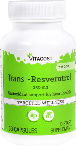 Vitacost Trans-Resveratrol with CoQ10