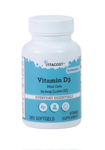 Vitacost Vitamin D3 Mini Gels