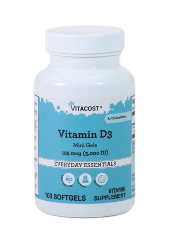 Vitacost Vitamin D3 Mini Gels