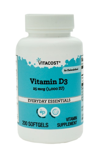 Vitacost Vitamin D3 (as Cholecalciferol)