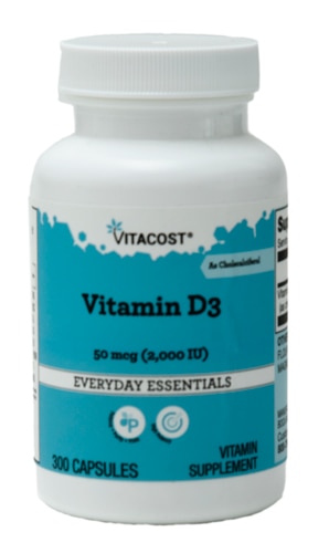 Vitacost Vitamin D3 as Cholecalciferol