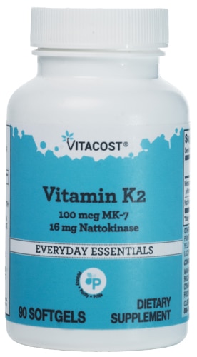 Vitacost Vitamin K2 (MK-7) with Nattokinase