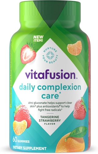 Vitafusion Daily Complexion Care Gummy Tangerine Strawberry
