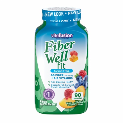 Vitafusion Fiber Well Fit Sugar Free