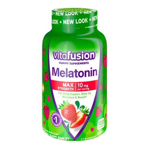 Vitafusion Melatonin Max Strength Natural Strawberry