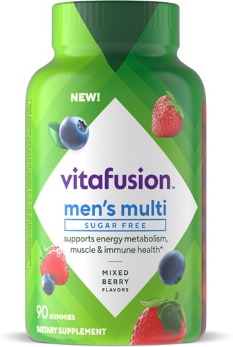 Vitafusion Men's Sugar Free Multi Mixed Berry