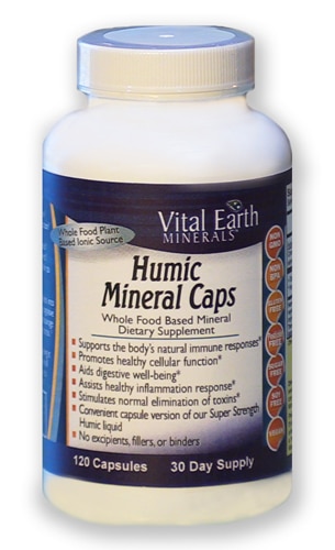 Vital Earth Minerals Humic Mineral Caps