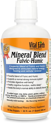 Vital Earth Minerals Mineral Blend Fulvic-Humic