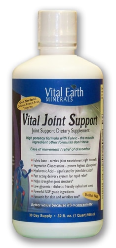 Vital Earth Minerals Vital Joint Support Passion Fruit Tangerine